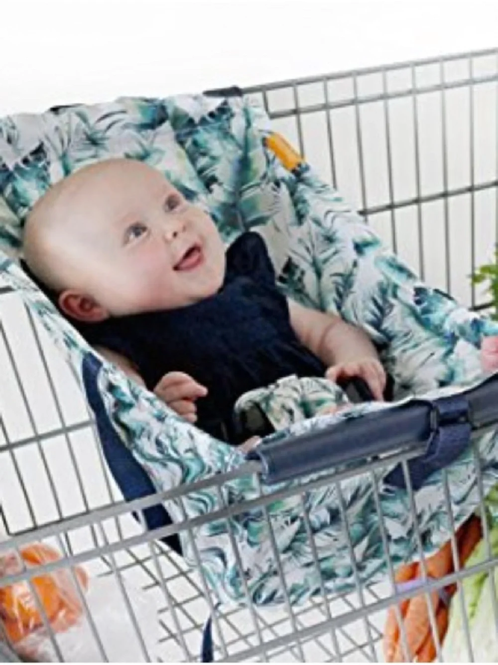 Premium Canvas Baby Hammock Bib in Soft Pink
